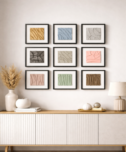 VI FAB 9 Piece Set 12x12"