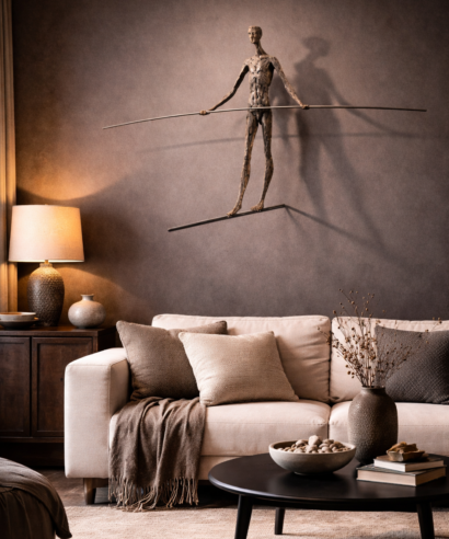 NWA-20162- HUMAN AXIS WALL ART