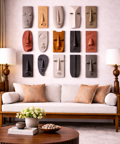 NWA-20144 - CASA MASK WALL ART