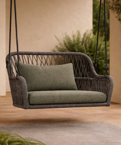 FSW07 Outdoor Hanging Swing Chair with Cushion