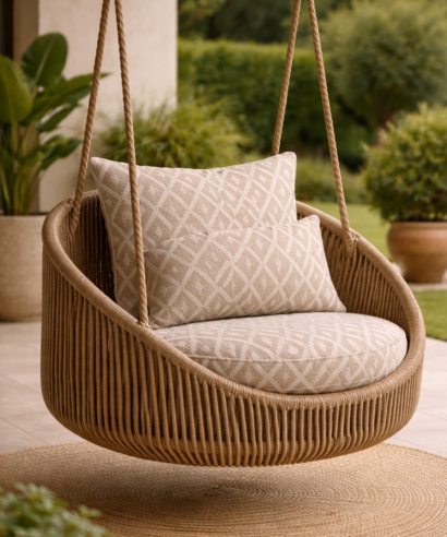 FSW27- Outdoor Hanging Egg Swing Chair